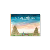 Kinderboek met een natuurtafel uit De Vier Seizoenen Prentenboek